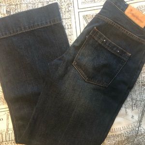 Levi cropped sailer jeans